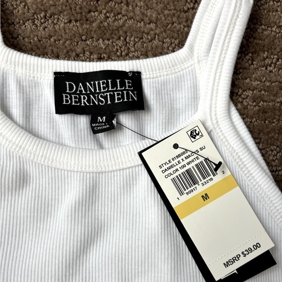 DANIELLE BERNSTEIN Rib-Knit Bodysuit - Picture 3 of 3